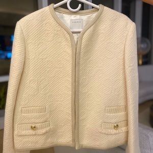 Brand New Sandro beige blazer Euro42 with tag